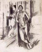 Henri Matisse Nude in the Mirror oil